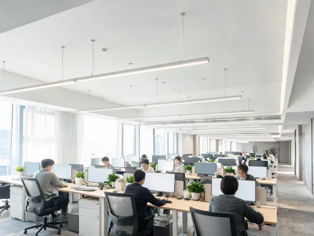 Office linear lighting